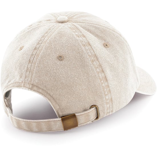 Beechfield Unisex Low Profile Vintage Denim-Look Cap (Vintage Stone)