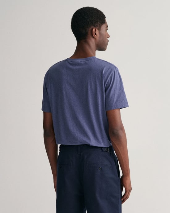 GANT Men's Regular Fit Short Sleeve T-Shirt Shield Logo