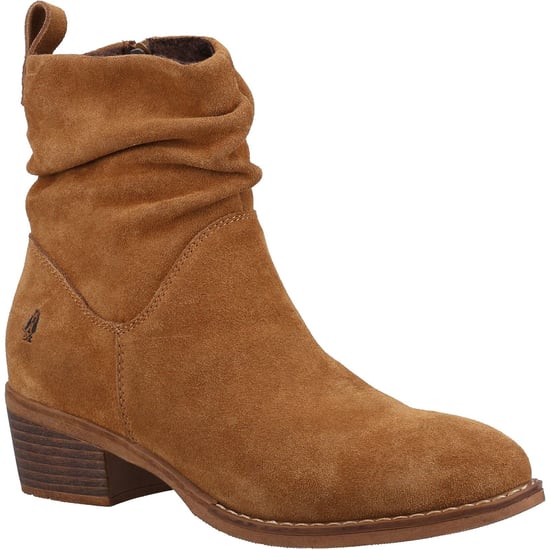 Hush Puppies Iris Suede Women's Tan Boots - Image 1