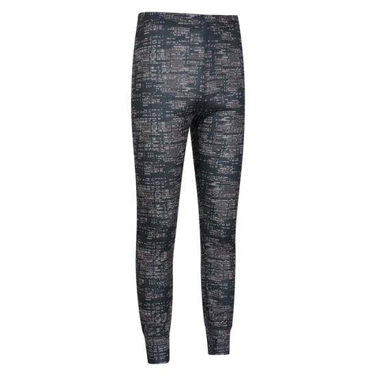 Mountain Warehouse Mens Talus Dash Print Thermal Bottoms (Black) - Image 5