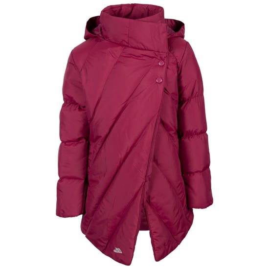Trespass Childrens/Kids Vello Padded Jacket (Berry) - Image 1