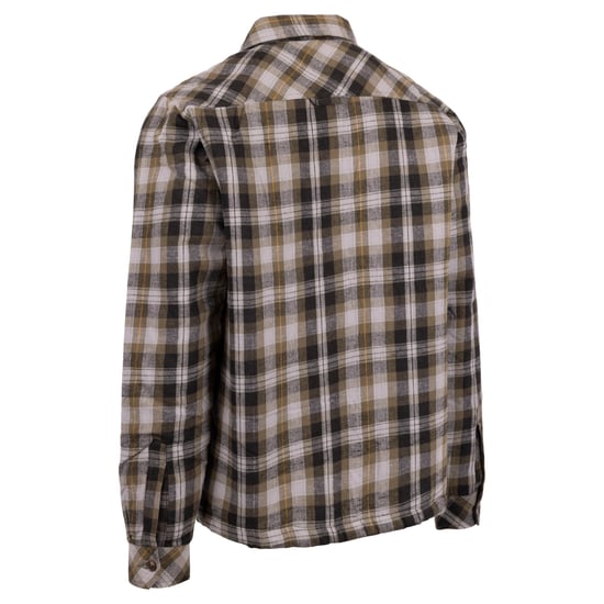 Trespass Mens Danehill Sherpa Lined Shirt (Dark Vine)