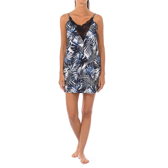 Camisón de tirantes cuello de pico 2118 mujer - Image 1
