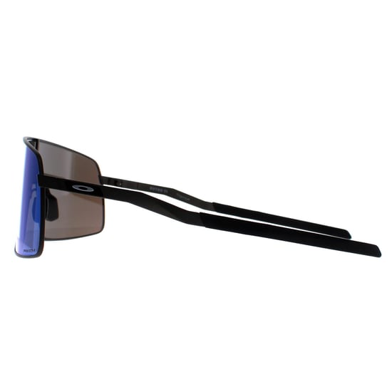 Oakley Shield Mens Satin Lead Prizm Sapphire Sutro TI