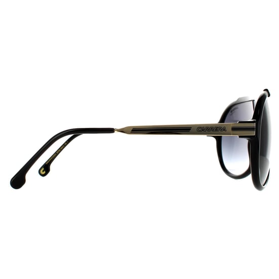 Gafas de sol Carrera Aviator Unisex Negro Gris Oscuro Degradado - Image 4