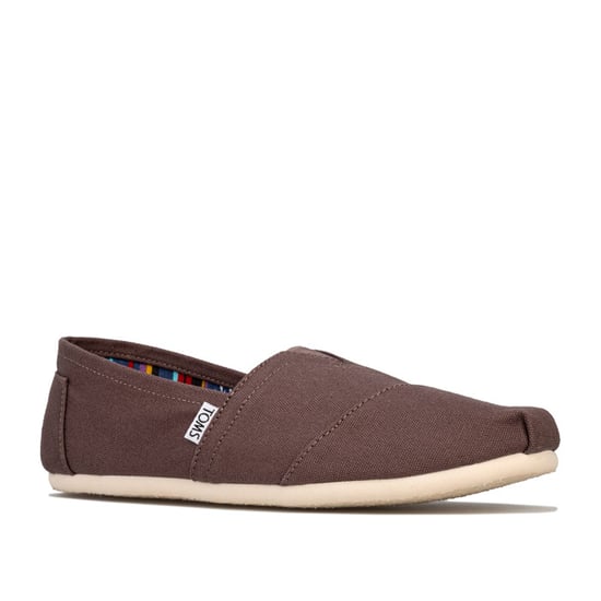 Men's Toms Classics Canvas Pumps in Grey - Image 2
