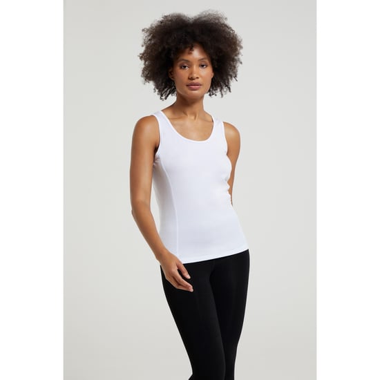Mountain Warehouse Womens/Ladies Keep The Heat Thermal Vest Top (White) - Image 2