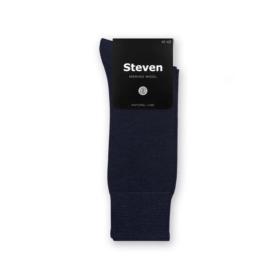 Calcetines de Lana Merino para Hombre - Azul Marino - Image 2
