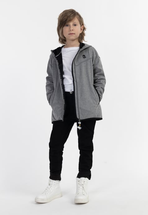 Schmuddelwedda functional jacket have young Grey melange - Image 2