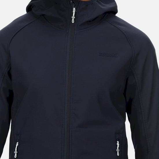 Regatta Womens/Ladies Ared III Soft Shell Jacket (Navy)