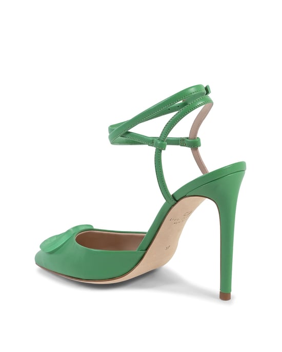 Dee Ocleppo Sandalia de Tacón para Mujeres Verde - Image 3