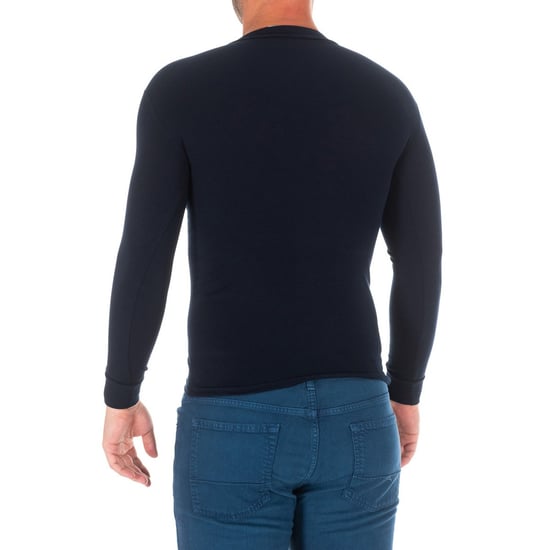 Long-sleeved T-shirt with half-high collar 1625-H man