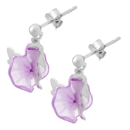 Orphelia 'Celinia' Child's 925 Sterling Silver Drop Earrings - Silver ZO-7134 - Image 3
