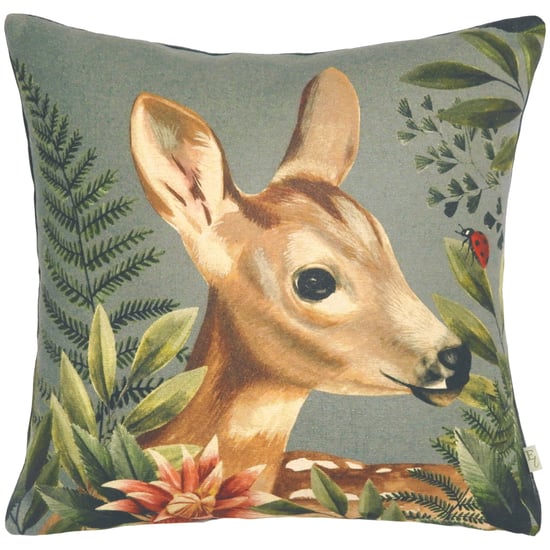Forest Fawn Profile Cushion - Image 1