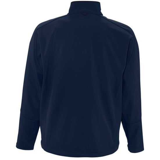 SOLS Mens Relax Soft Shell Jacket (Breathable, Windproof And Water Resistant) (Abyss Blue) - Image 2