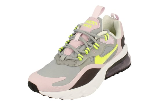 Nike Air Max 270 React Gs Bq3 Grey Trainers - Image 1