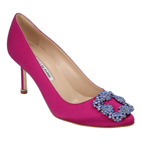 Manolo Blahnik Hangisi 070 Pump Pink - Image 2