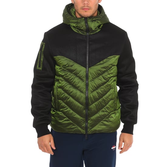 Padded jacket with hood AMF21275 man