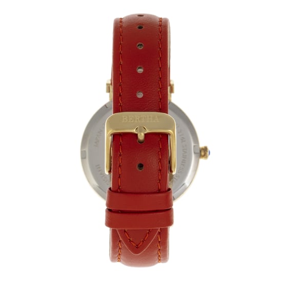 Reloj de Pulsera de Cuero con Madreperla Bertha Emily - Image 2