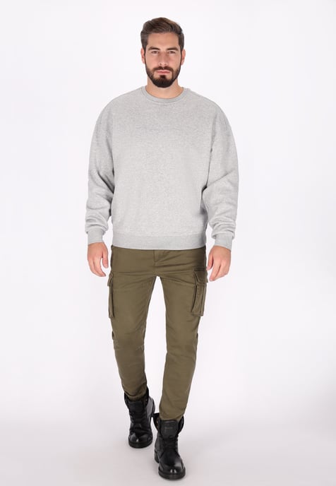 Dreimaster Sweatshirt Men Grey melange - Image 2
