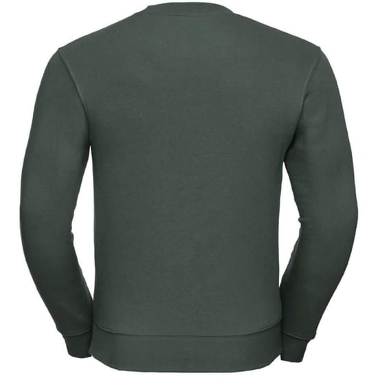 Russell Mens Authentic Sweatshirt (Slimmer Cut) (Bottle Green) - Image 2