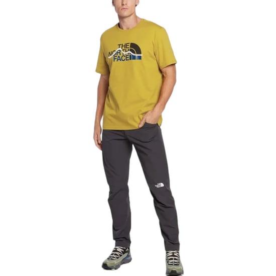 The North Face Mens T Shirt in Yellow - Image 2