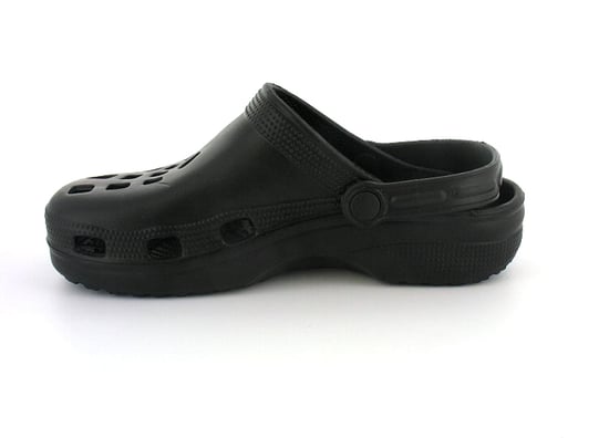 Mens Clog Beach Sandals Pop Slip On black - Image 3