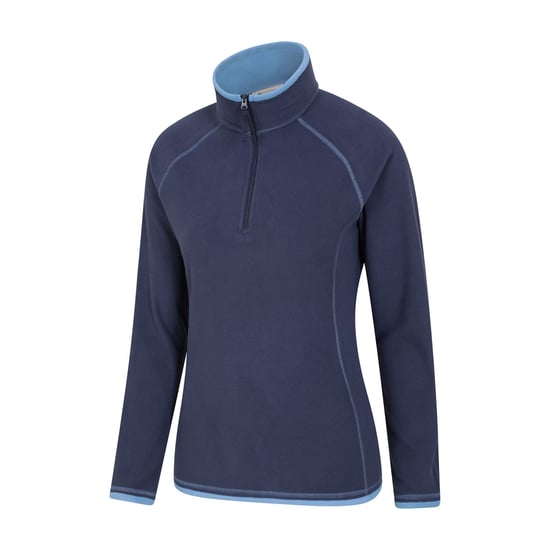 Mountain Warehouse Womens/Ladies Montana Half Zip Fleece Top (Navy) - Image 4