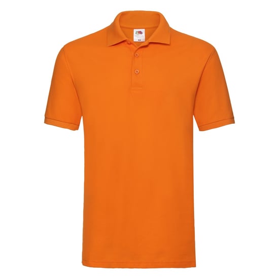 Fruit of the Loom Mens Premium Pique Polo Shirt (Orange) - Image 1