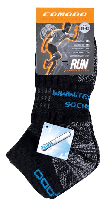 COMODO - Calcetines Coolmax Running | Hombre y Mujer | Calcetines de entrenamiento ultraligeros con soporte para el arco del pie - Image 2