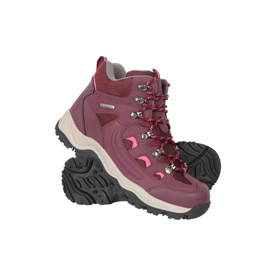 Mountain Warehouse Womens/Ladies Adventurer Waterproof Walking Boots (Burgundy) - Image 1
