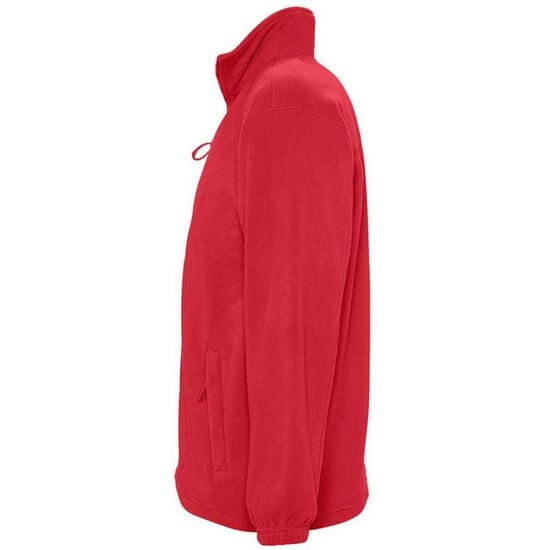 SOLS Unisex Adult North Fleece Jacket (Red) - Image 3