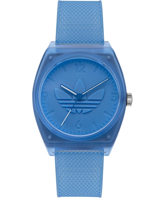 Adidas Originals Street Project Two Unisex's Blue Watch AOST22031 - Image 1