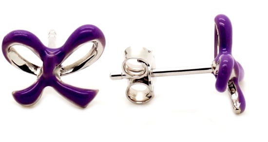 Orphelia Child's 925 Sterling Silver Stud Earrings - Silver ZO-6059/1 - Image 1