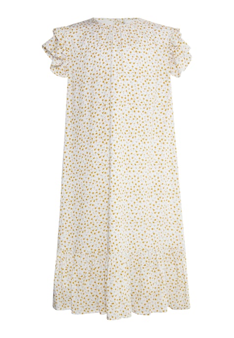 Dreimaster Dress mustard - Image 1