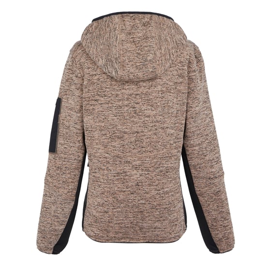 Regatta Womens/Ladies Kemilia Fleece Jacket (Warm Taupe/Black) - Image 2