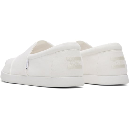 TOMS Alpargata Forward 100% Cotton Men's White Espadrilles - Image 2