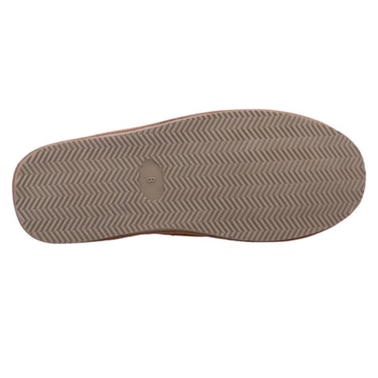 Hush Puppies Mens Coady Suede Slippers (Tan) - Image 4