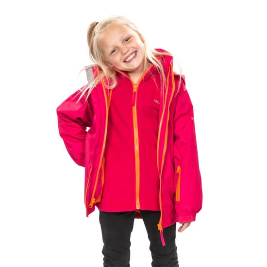 Trespass Girls Rockcliff Waterproof 3-In-1 Jacket - Image 2