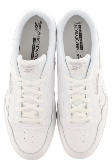 Zapatillas de skate Reebok para hombre Court Advance con cordones blancas - Image 6