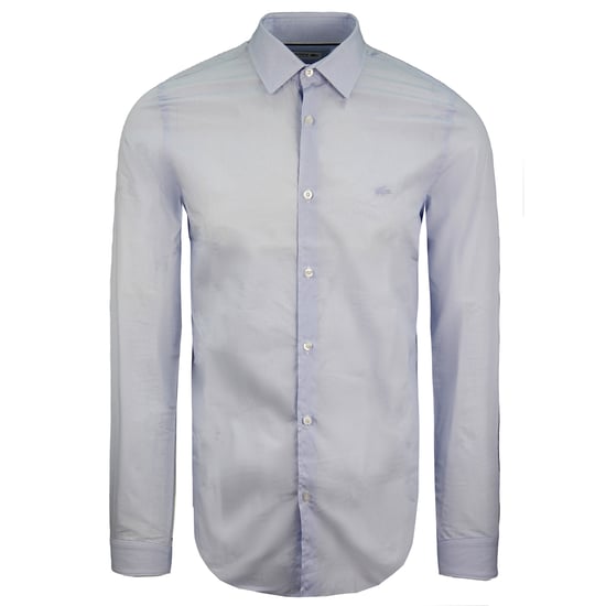 Camisa Lacoste Slim Fit azul claro para hombre - Image 1