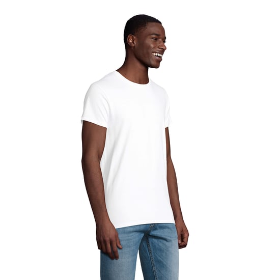 SOLS Mens Pioneer Organic Cotton T-Shirt (White) - Image 3