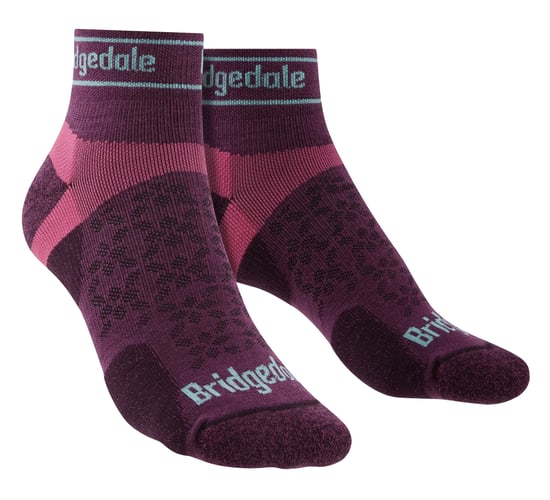 Bridgedale - Calcetines Bajos Sport Ultralight Merino para Mujer - Damson - Image 1