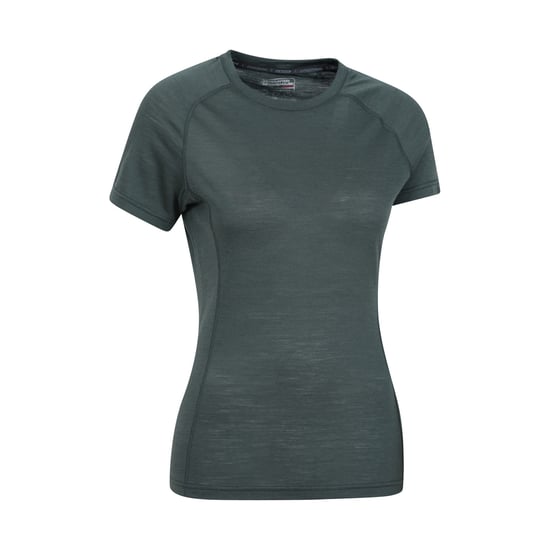 Mountain Warehouse Womens/Ladies Summit Merino Wool Thermal Top (Green) - Image 4