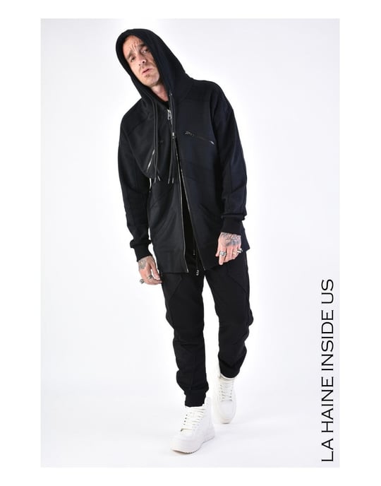 La Haine Inside Us Sudadera del hombre negro - Image 2