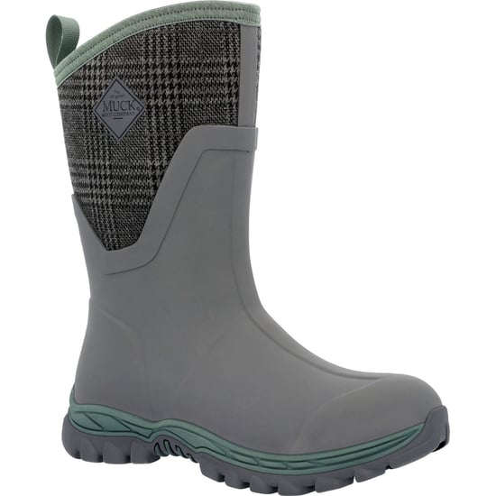 Muck Boots Arctic Sport II Neoprene Grey/Plaid Wellington Boots - Image 1