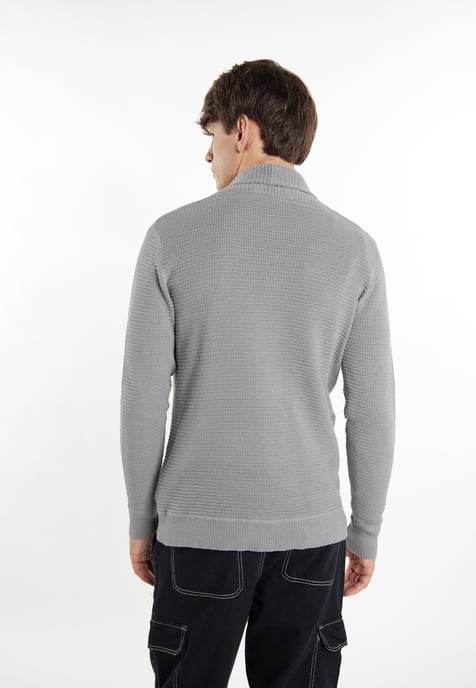 Mo Cardigan Men grey - Image 4