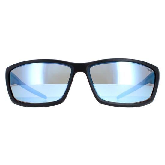 Bolle Sunglasses Cerber BS041003 Matte Black Sky Blue Polarized