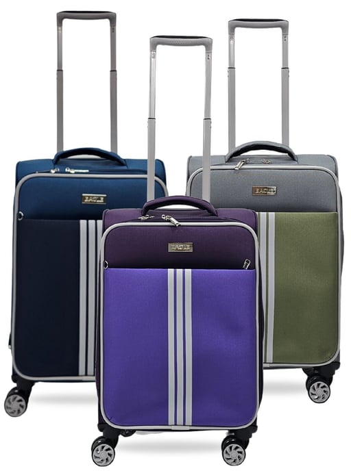 Lightweight Cabin 4 Wheel Soft Luggage Travel Bag