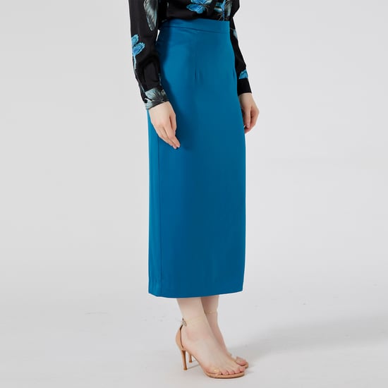 Midi straight skirt - Image 4